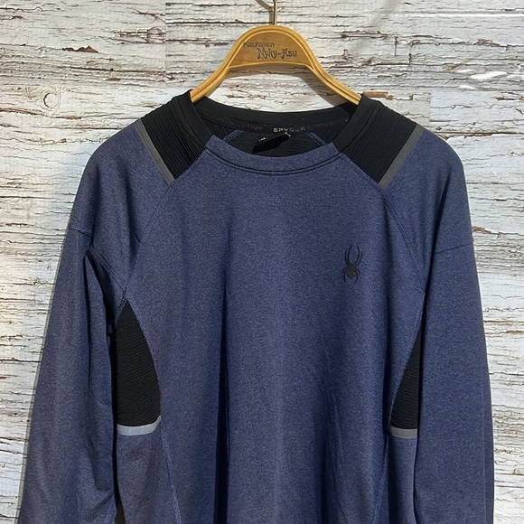 Spyder long sleeve fleece lined shirt size medium - Picture 3 of 10